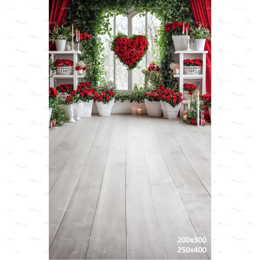 Tło fotograficzne WALENTYNKI W118